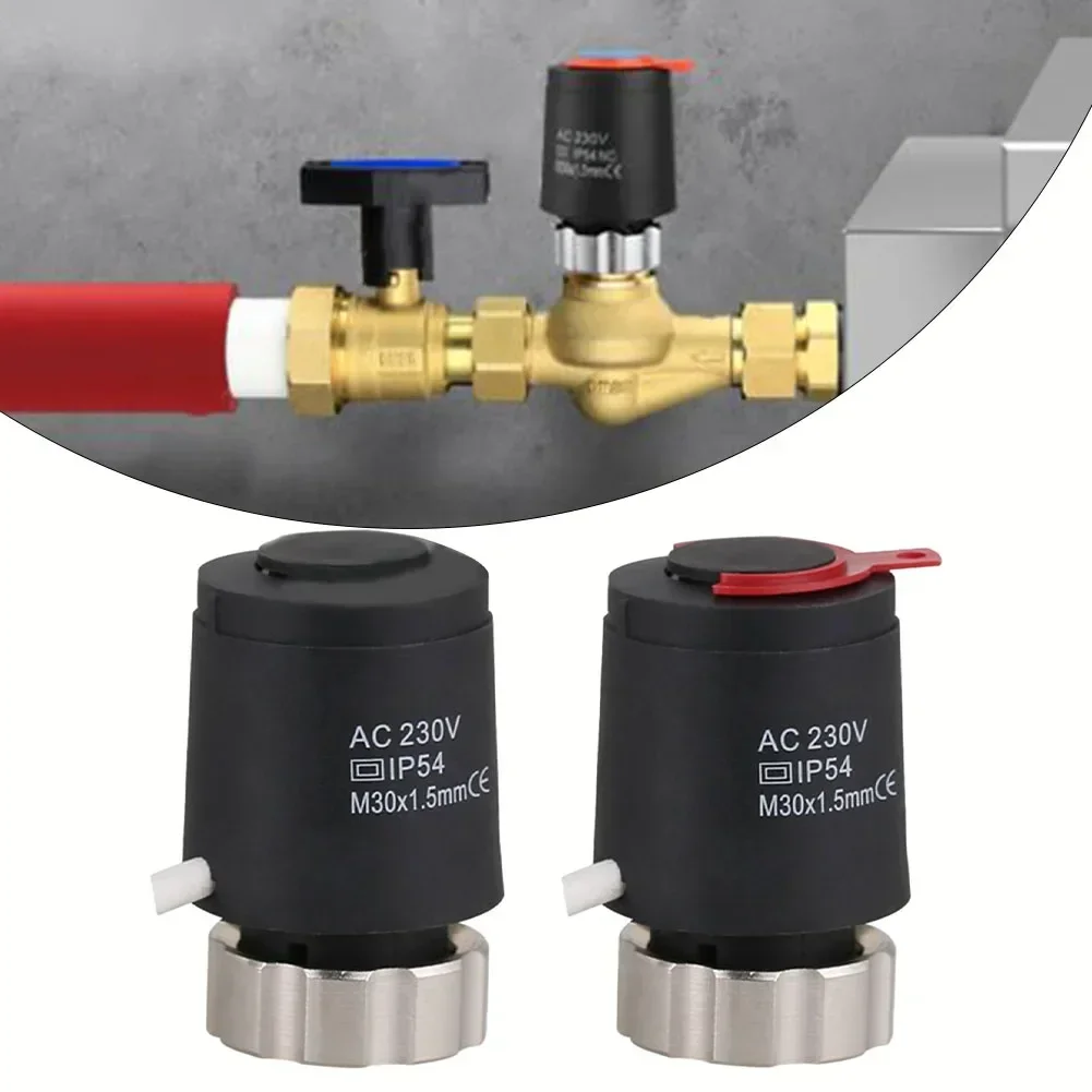 AC 230V M30*1.5MM Electric Thermal Actuator Radiator Valve Floor Heating Manifold Thermostatic Actuator Floor Heating