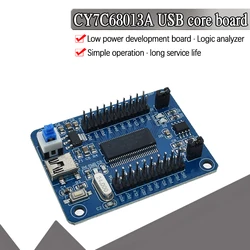 official IEZ-USB FX2LP CY7C68013A USB core board development board USB logic analyzer I2C serial and SPI high quality In stock