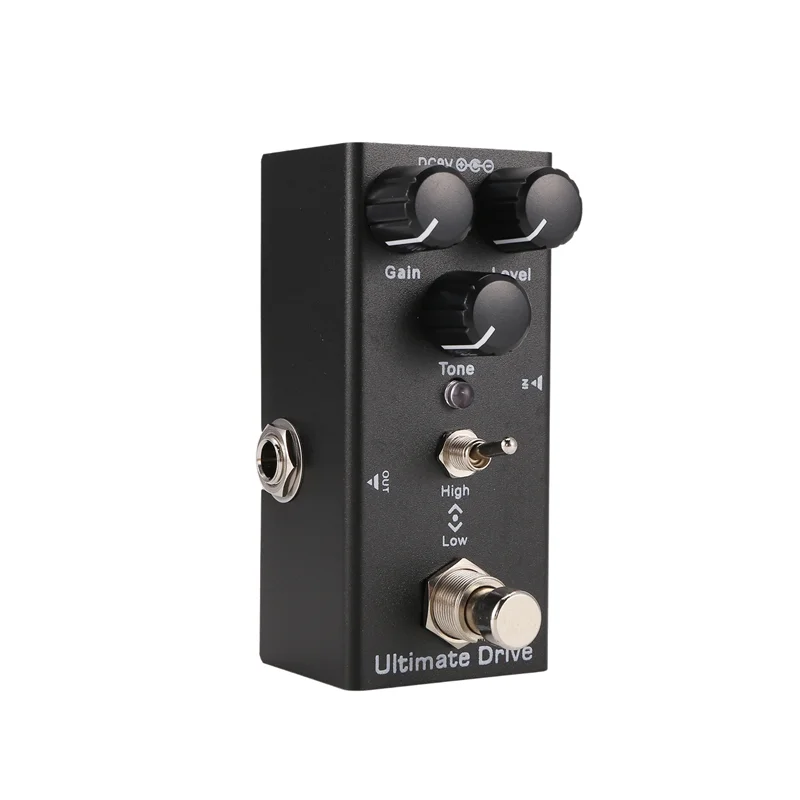 ABJA-미니 일렉트릭 기타 이펙트 페달 일렉트릭 기타 페달 일렉트릭 기타용 Ultimate Drive