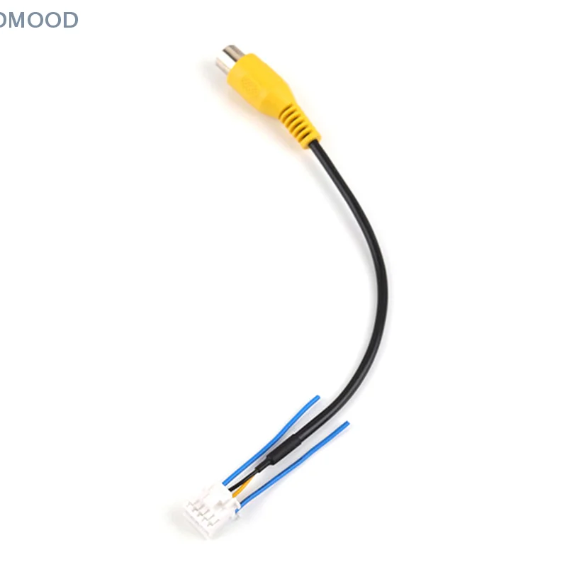 

10 Pin Car Rear View 360° Backup Camera Video Input Output Cable Adapter Wiring Connector Radio Accessories
