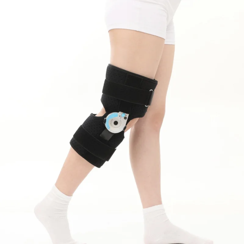 Adjustable Short Knee Brace Breathable Sports Support for Men Women, Lightweight Stabilizer Pain Relief for Daily Use