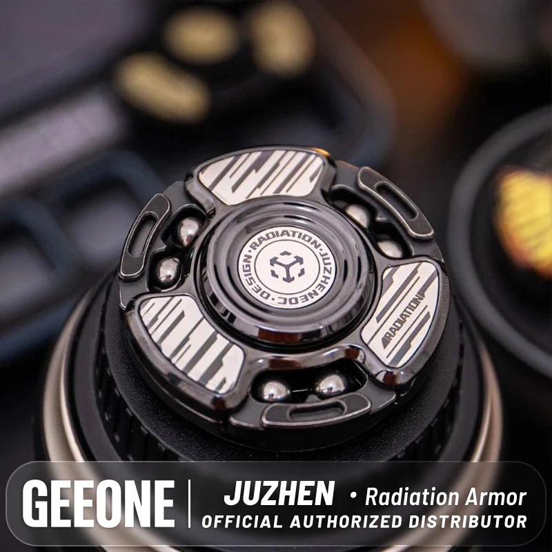 JUZHEDC Fidget spinner Radiation Armor-Opening Top Hand Spinner