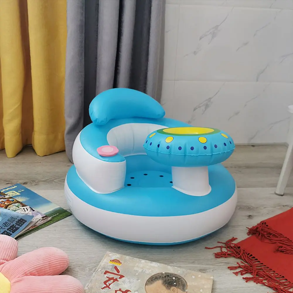 PVC Gifts for Feeding Resting Inflated Toys Inflatable Chair Kids Sofa Baby Chair Seat