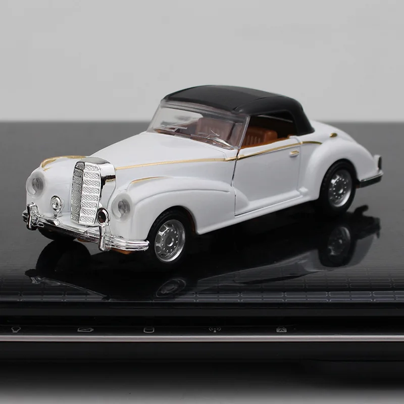 نموذج سيارة عتيقة سيارة كلاسيكية قابلة للسحب للخلف 1:32 نسخة طبق الأصل من السيارة المصغرة للمجموعات وعروض الألعاب هدية f