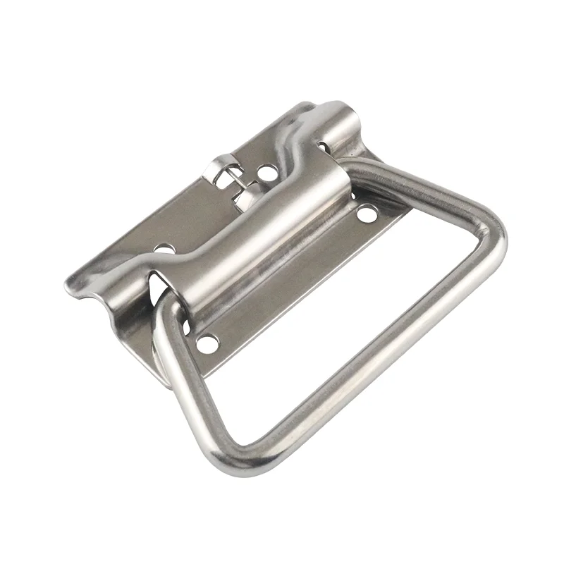 سميكة للطي صندوق النشاط مقبض حلقي 304 الفولاذ المقاوم للصدأ صندوق النار الجانب سحب صندوق المعدات الصناعية #4