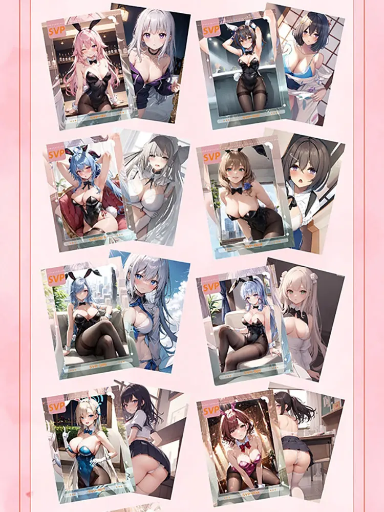 New Goddess Card Girl Feast Hobby Collectible Card Bikini Summer Suit Doujin Anime Booster Box Toy Gifts