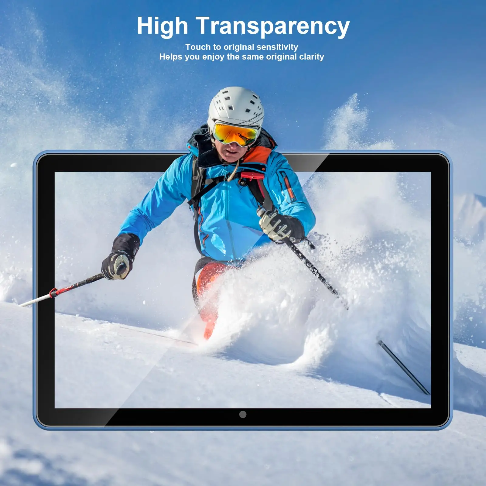 واقي شاشة 8.0 بوصة لهاتف أمازون فاير اتش دي 8 (2024/2022/2020) / فاير اتش دي 8 بلس / فاير اتش دي 8 كيدز برو فيلم مقوى #6