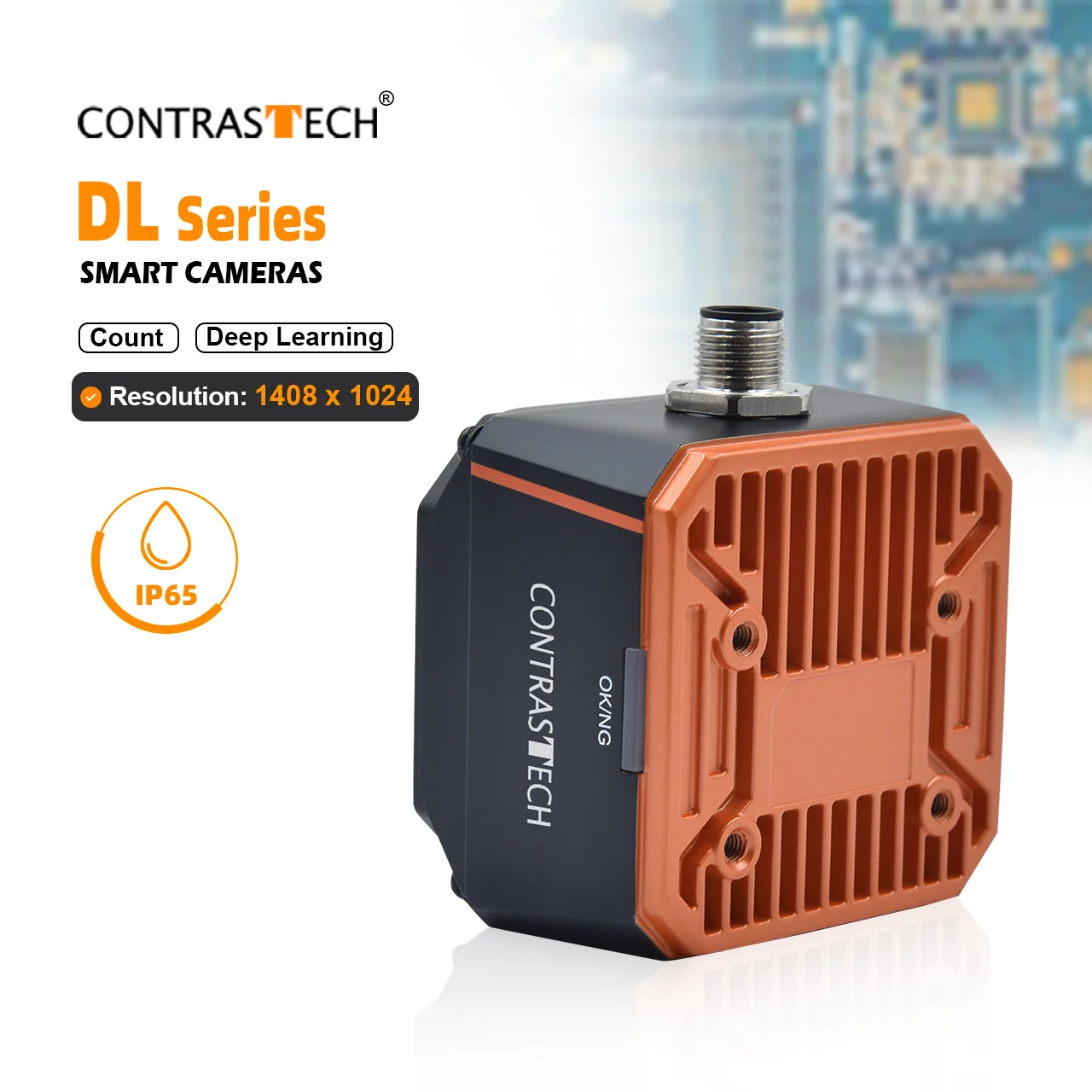 Kamera Pintar Terprogram Algoritma Daya AI Dengan Pembelajaran Mendalam Terintegrasi 60fps 1408x1024 Kamera Analog Untuk Pengenalan Objek