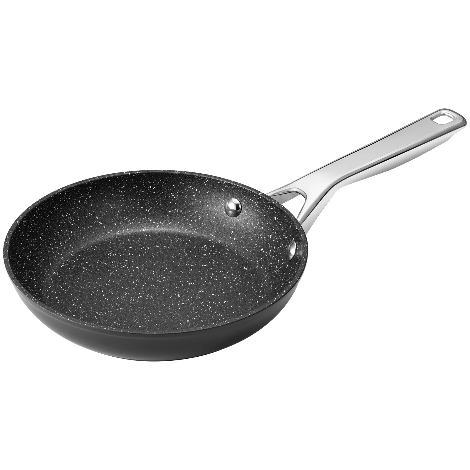 Fadware Non Stick Frying Pan 20cm, Large Frying Pan for Induction Hob, Granite Egg Omelet Pan, Induction Ready