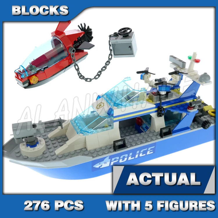 190pcs City Adventures Vehicles Elite Cop Bank Busting Mine Driller Chase 20277 Building Block Toys Compatible With Model