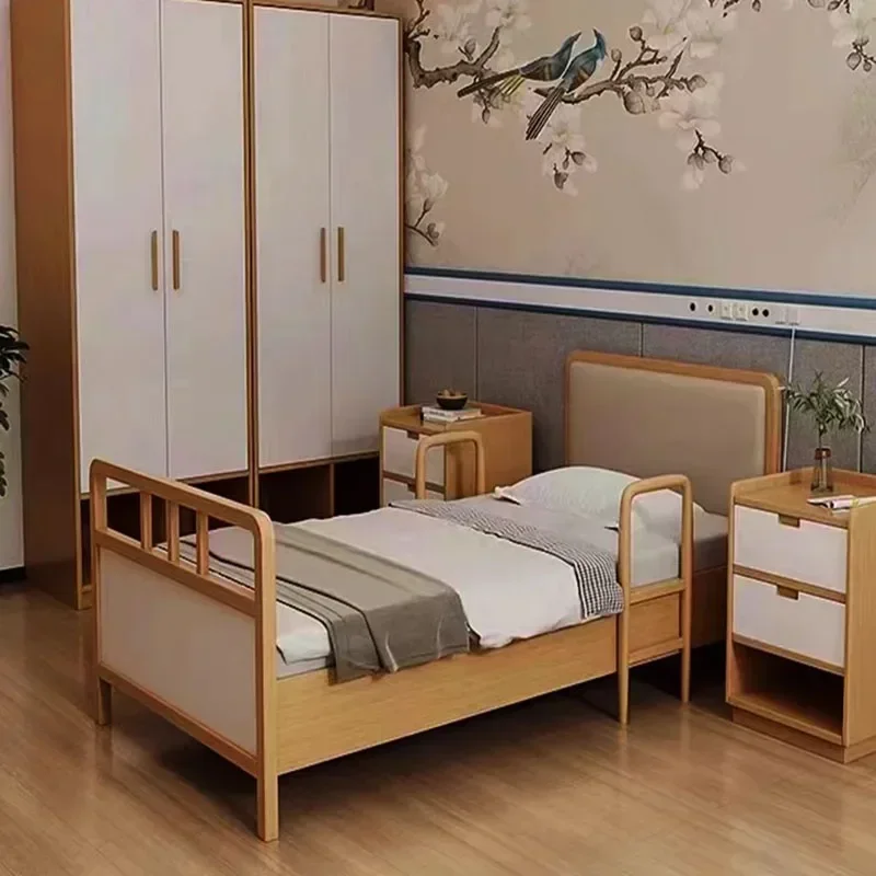 

Comfortable Armrest Beds Old People Adjustable Electric Recovery Beds Multifunction Bedframe Bedroom Furniture Opklapbedden LLB