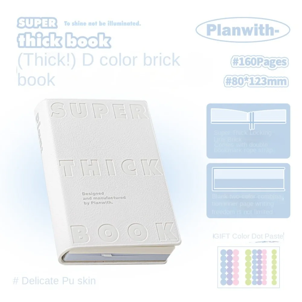 

Creative Waterproof Cover Leather Notebook Minimalist Elegant Pocket Notebook Comfort Touch Portable Planner Notepad Office Use