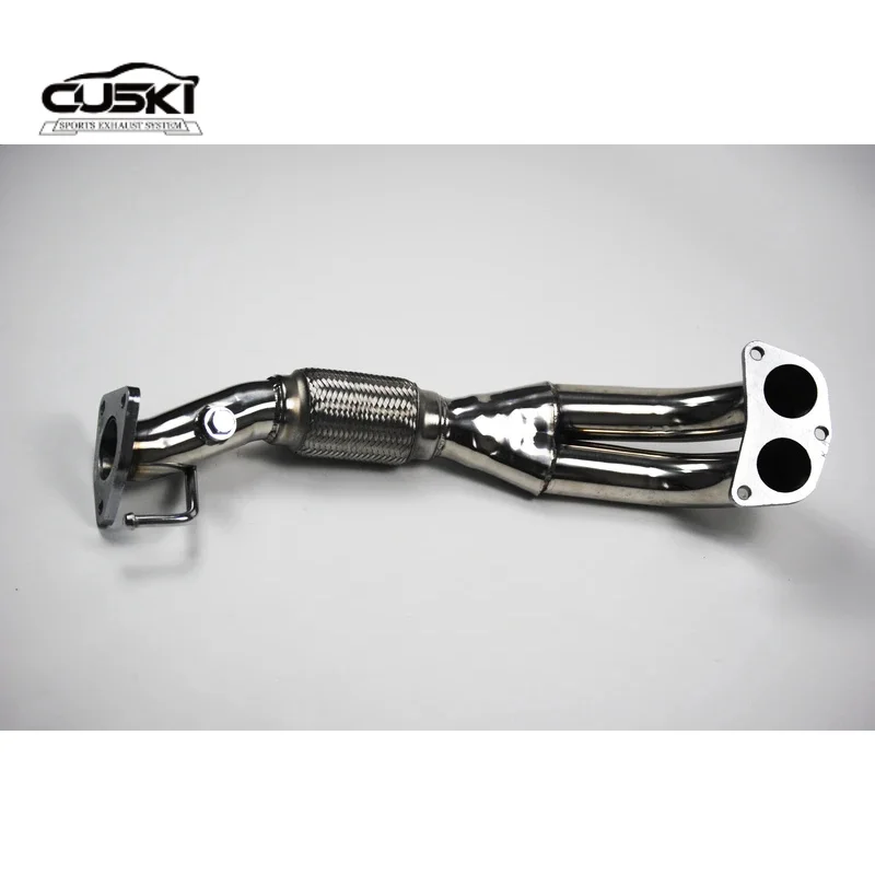 High Flow Exhaust Header Manifolds For 98-02  HONDA ACCORD 4CYL quality Stainless Steel Exhaust Modification Accessories