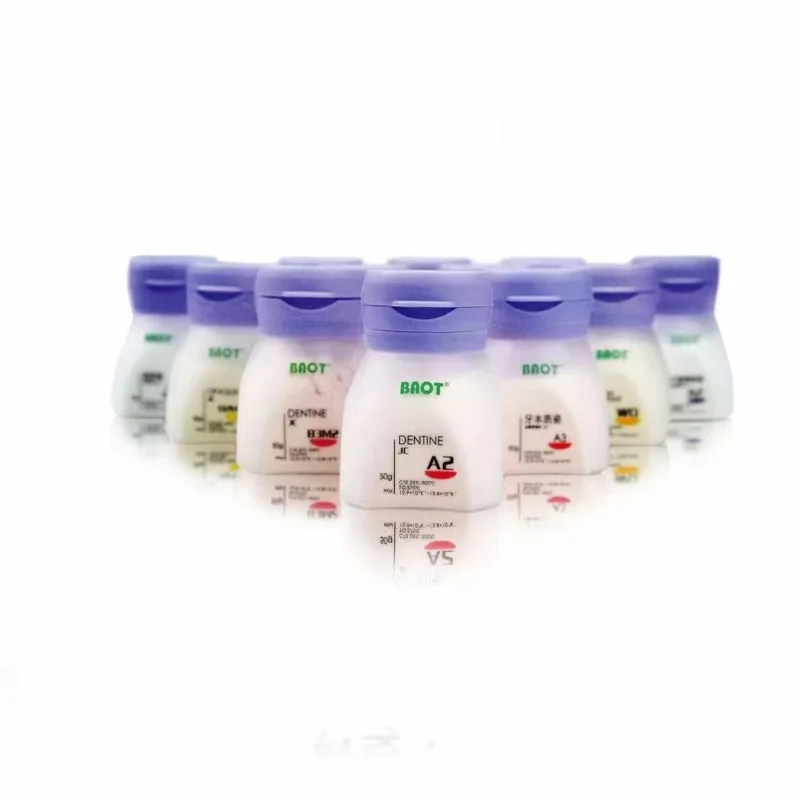 

Стоматологическая лаборатория, металлокерамика, фарфоровый порошок Dentin, полупрозрачный фарфоровый стоматологический материал