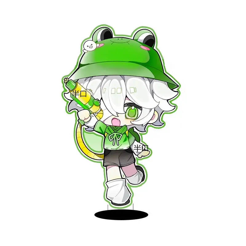 8cm identidade v figuras suporte acrílico anime modelo figura de ação ornamento acessórios modelos ornamentos de mesa