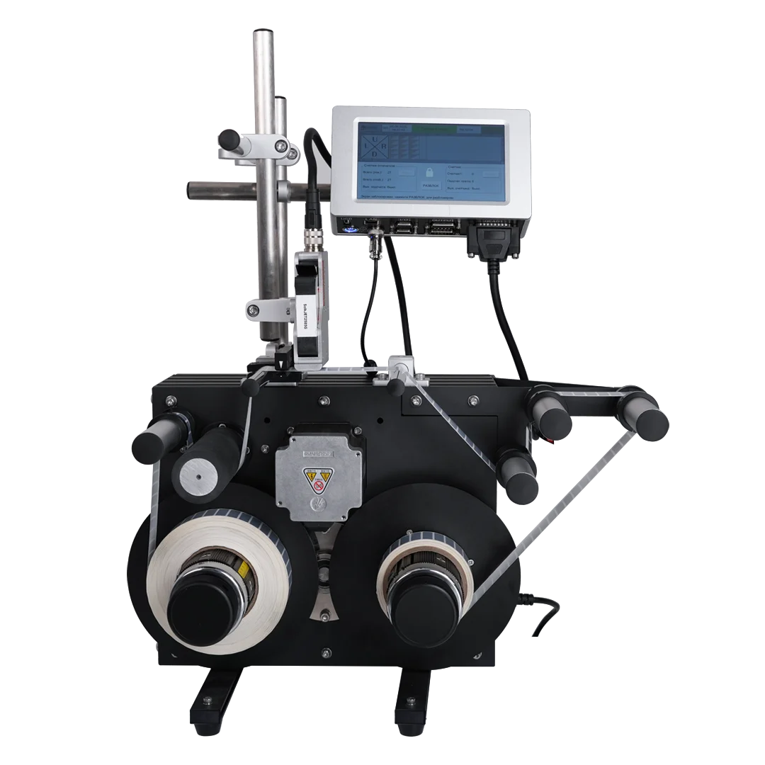 High-Resolution DOCOD Automatic XF20 Vertical Rewinding Machine Label Roll Rewinder for Label Industry Secondary Winding Packing