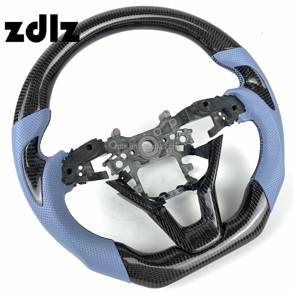 Carbon Fiber Steering Wheel For Honda Accord Gen 10th 2018 2019 2020 2021 2022 Steering Wheels Automotive interior accessories