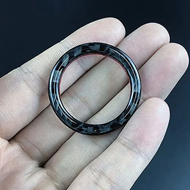 Interior Accessories The Ring For The Start Stop Switch Button Of The Car Engine Suitable For BMW Old Three Series 09-12 E90 E92
