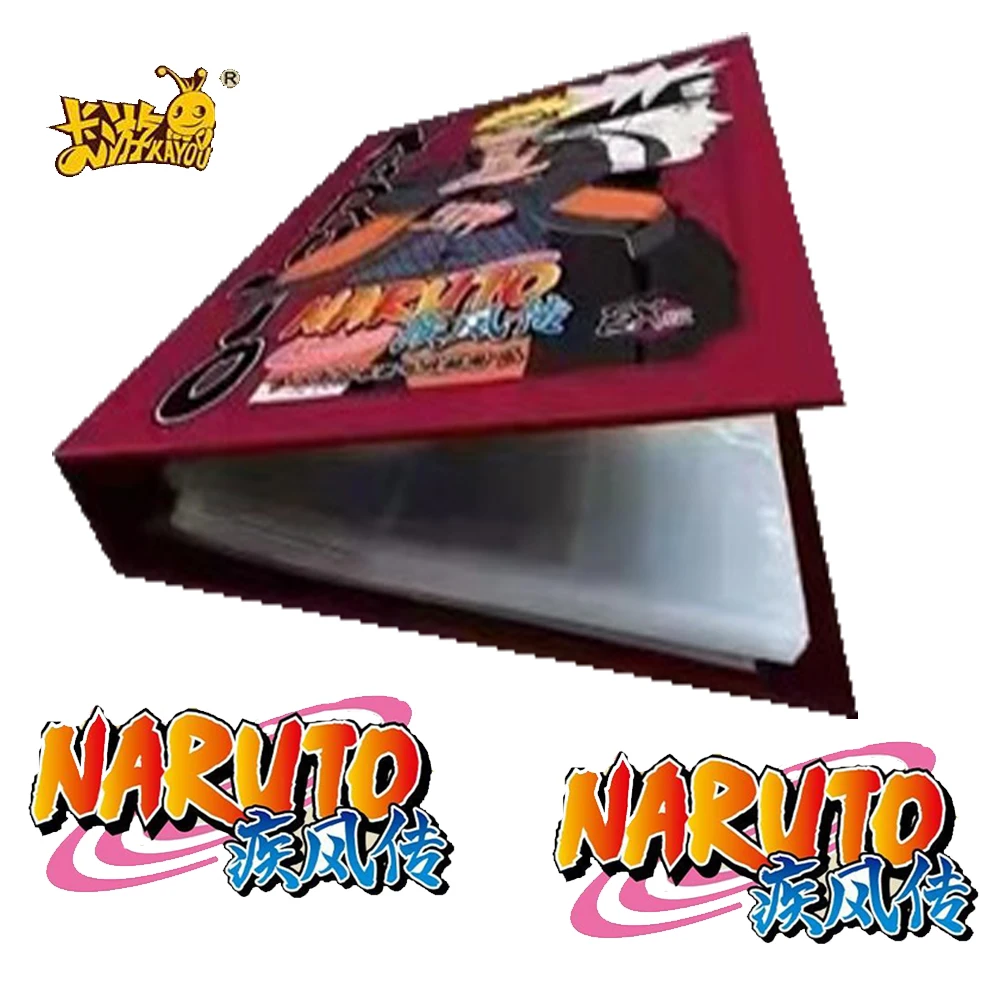 

Kayou Wholesale NARUTO Collection Cards for Children Entertainment Youth Comics Limited Exquisite Card Book Hobbies Friend Gifts