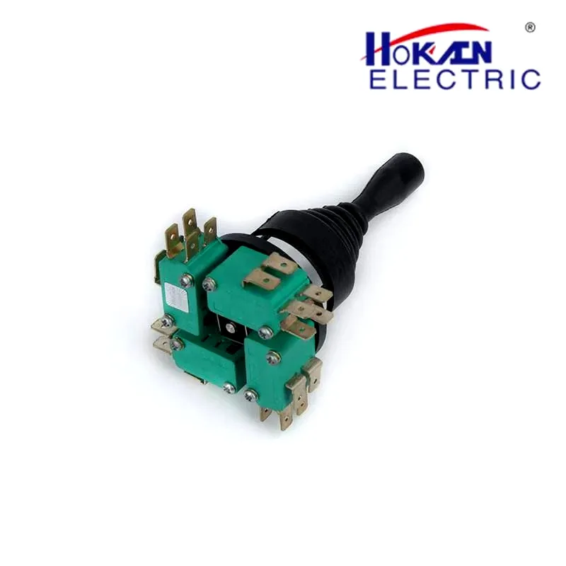 30mm Master Monolever Joystick Switches 2Way 4 Way Self Locking Latching Reset Momentary Toggle Cross Rocker Switches HKF4-11-4L