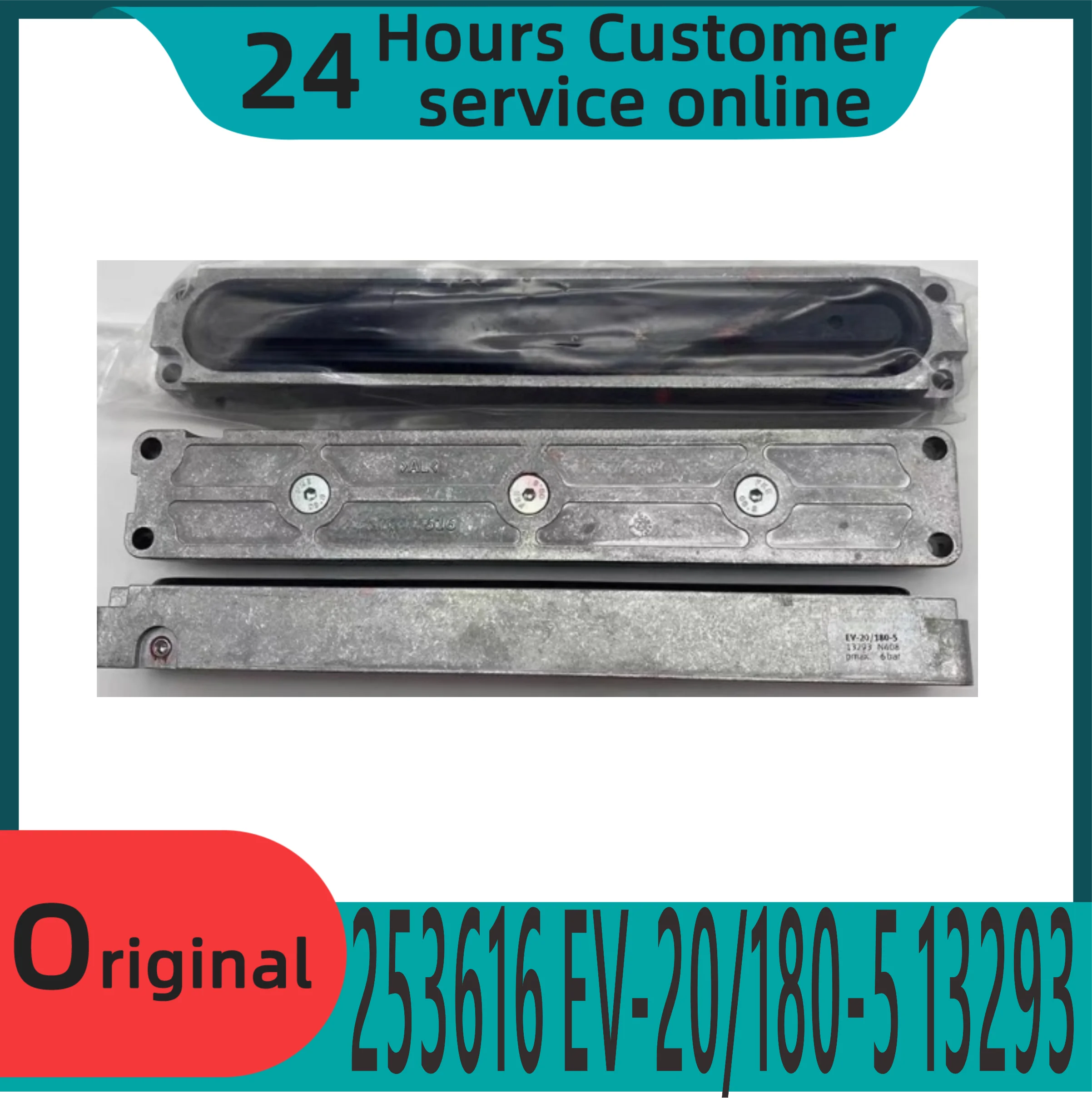 

Brand new original diaphragm clamping cylinder 253616 EV-20/180-5 13293 pneumatic