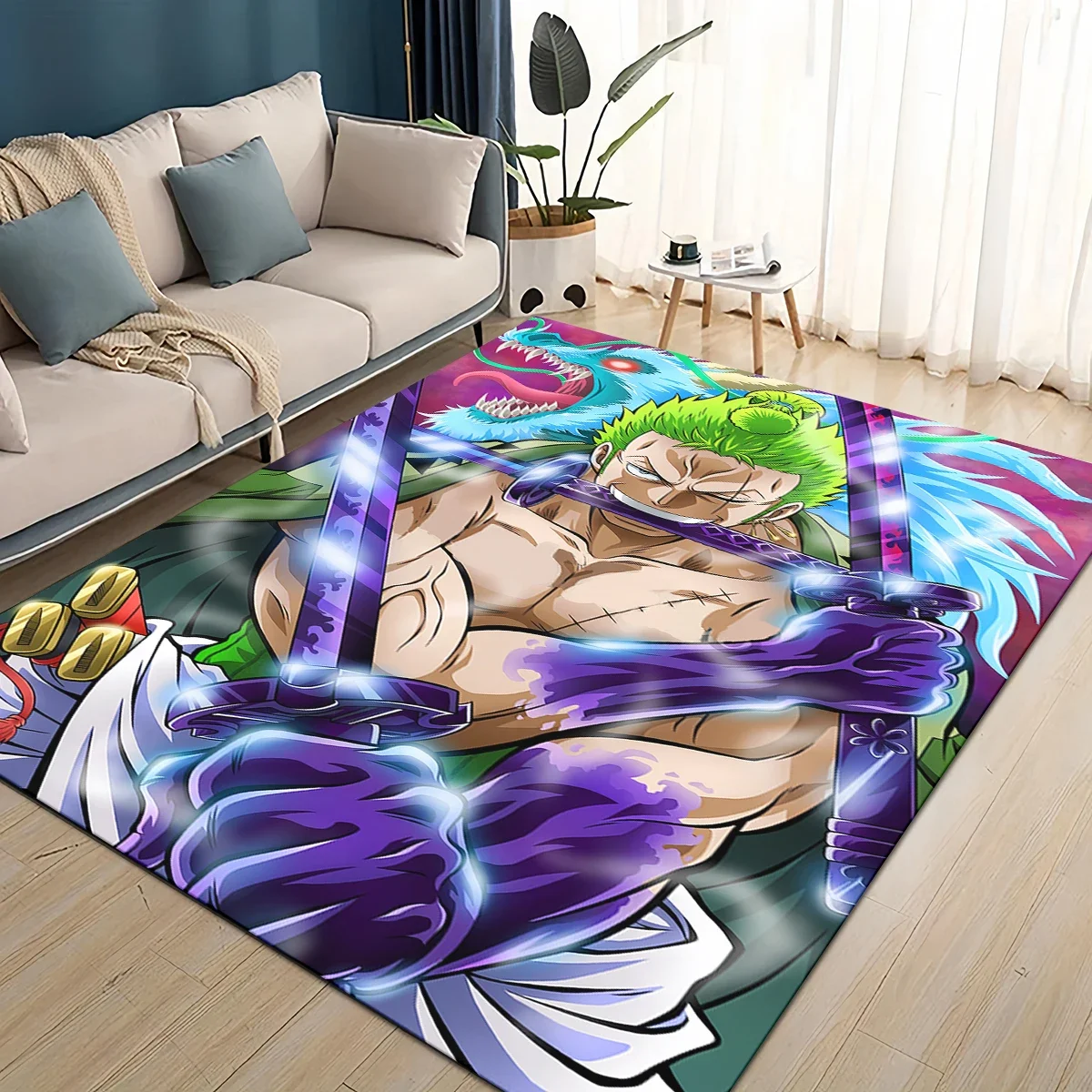 Cartoon 3D One Piece-e  Japan Anime Carpet Rug for Living Room Bedroom Home Sofa Decoration,Kids Play Non-slip Floor Mat