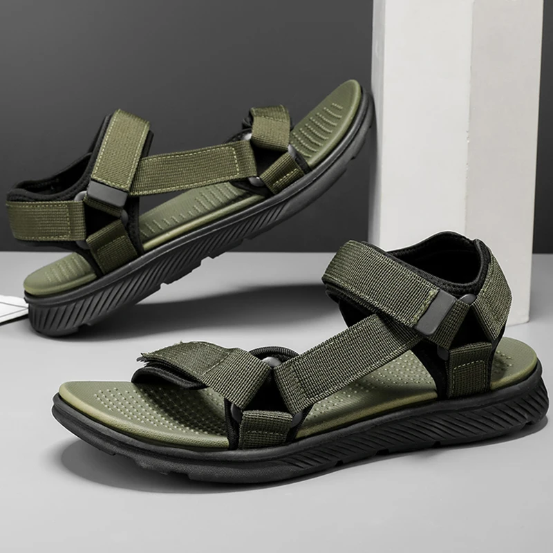 

Summer Men Sandals Fashion Leisure Beach Holiday Sandals for Mens Lightweight Shoes New Outdoor Comfortable Casual Sandalie