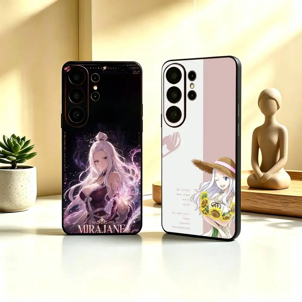 Mirajane Strauss S-Class Mage F-Fairy Tail Stand Silicone Phone Case For Samsung S26,25,24,21,22,21,20,Ultra,Plus,Fe, Lite