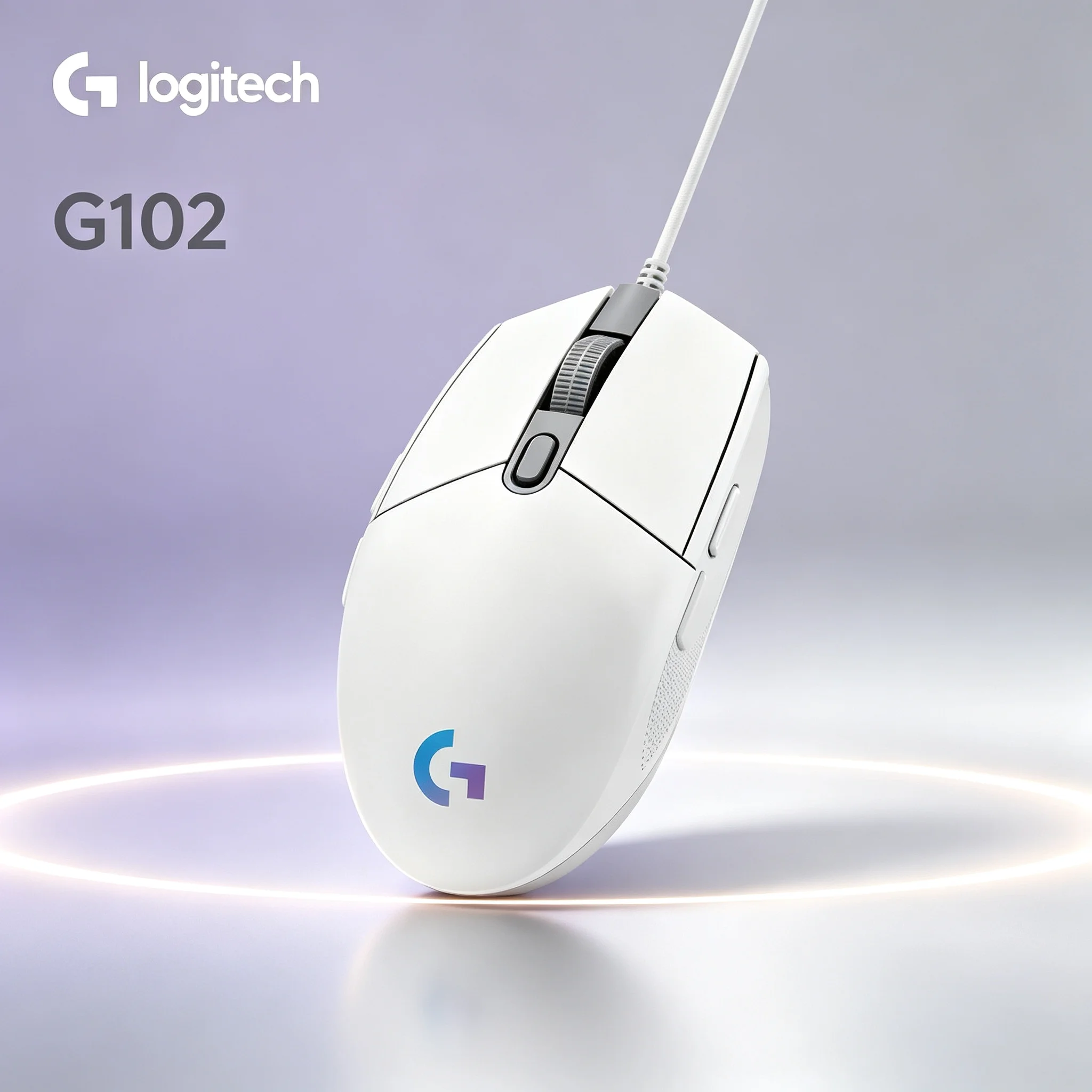 Logitech G102 Programmable Wired RGB Gaming Mouse For CSGO PUBG LOL Valorant Competitive Gaming And Daily Office Operation