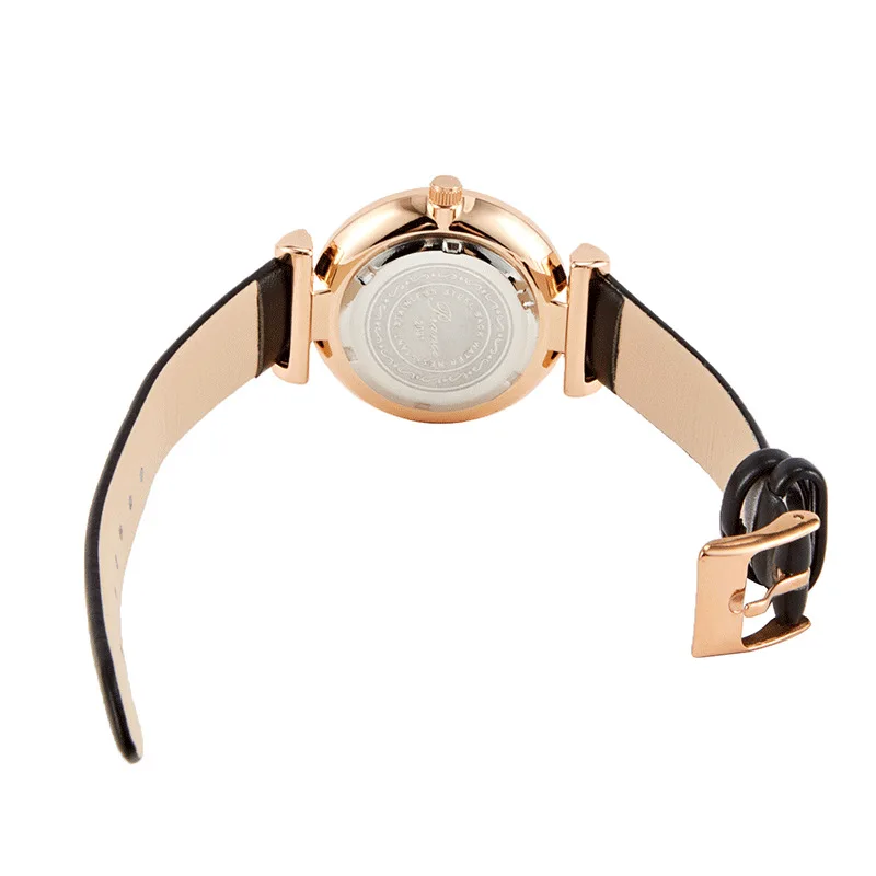 Luxury Leather Watch for Woman Waterproof Stainless Steel Ladies Quartz Watch Dress Elegant Women Watches Fashion Reloj Mujer