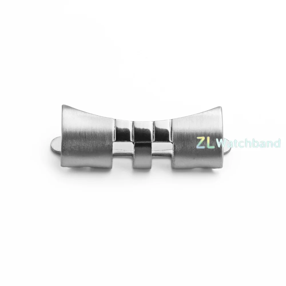Stainless Steel Strap Connectors 18/19/20/21/22mm for Seiko SKX007/009 for Oyster for Jubilee Curved End Link Watchband Adapter
