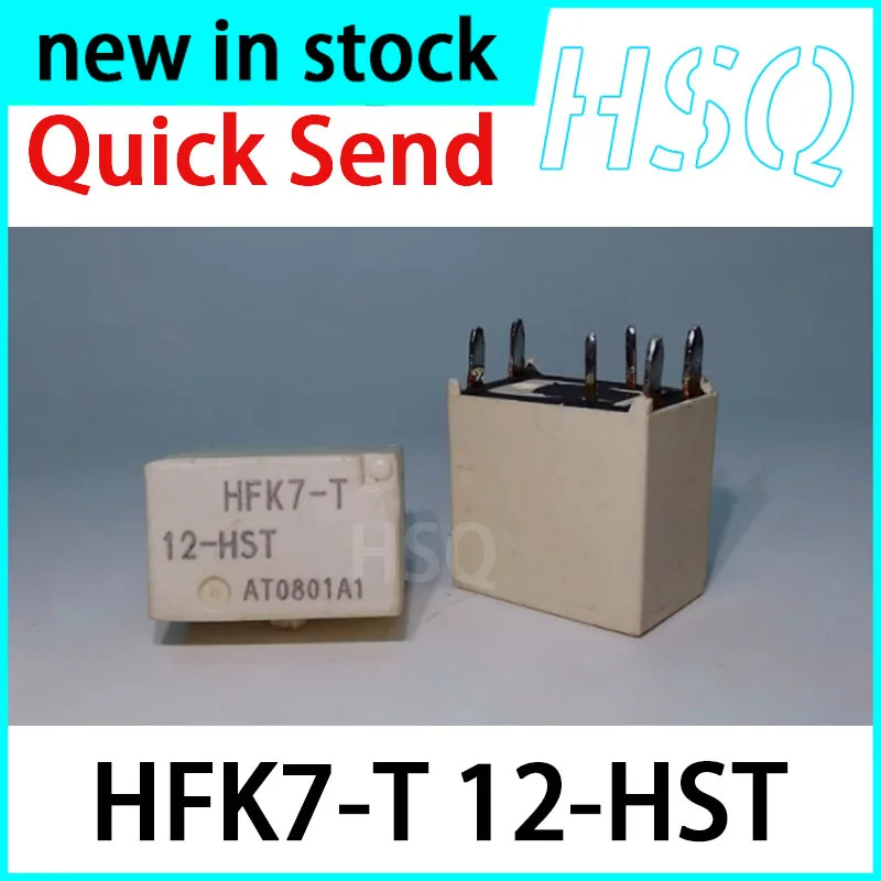 5PCS New HFK7-T 12-HST 6-pin Automotive Relay