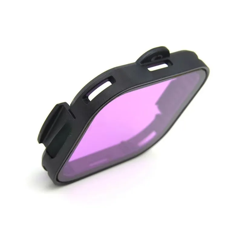 الأصلي الأرجواني الغوص تصفية مقاوم للماء قذيفة تحت الماء الغوص ل Gopro بطل 5 6 7 عمل كاميرا إصلاح جزء