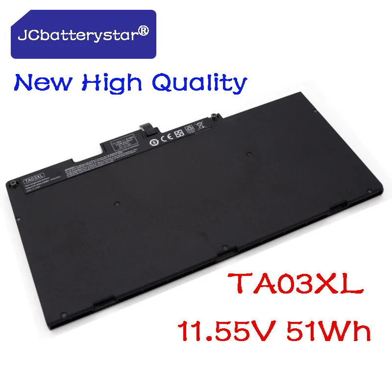 

JC new TA03XL Laptop Battery For HP EliteBook 755 G4 840 G4 848 G4 850 Series HSTNN-IB7L HSTNN-LB7J 854047-421 11.55V 51WH