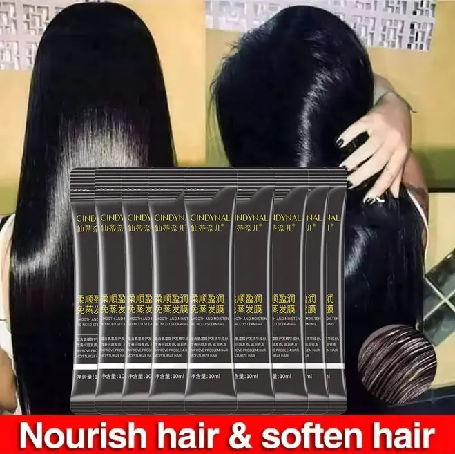 1/10pcs Keratin Hair Mask For Maltreated Hair 5Seconds Repairing Damaged Frizzy Hairs Smoothing Nourish Straightening Hair Care