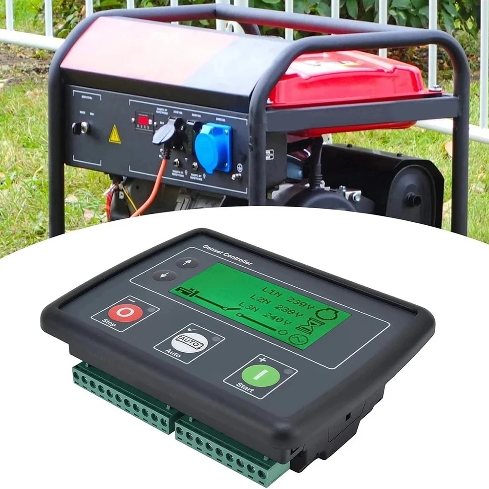 Generator Genset DSE4510 Module Marine Genset Control ABS Metal Housing Mains Fault Detection For Deep Sea Genset