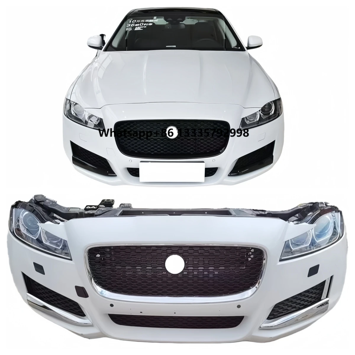 

Factory Production Premium ABS Plastic Bumper & Headlights Upgrade Replacement for XFL 2017-2020 Front Application Auto Repair