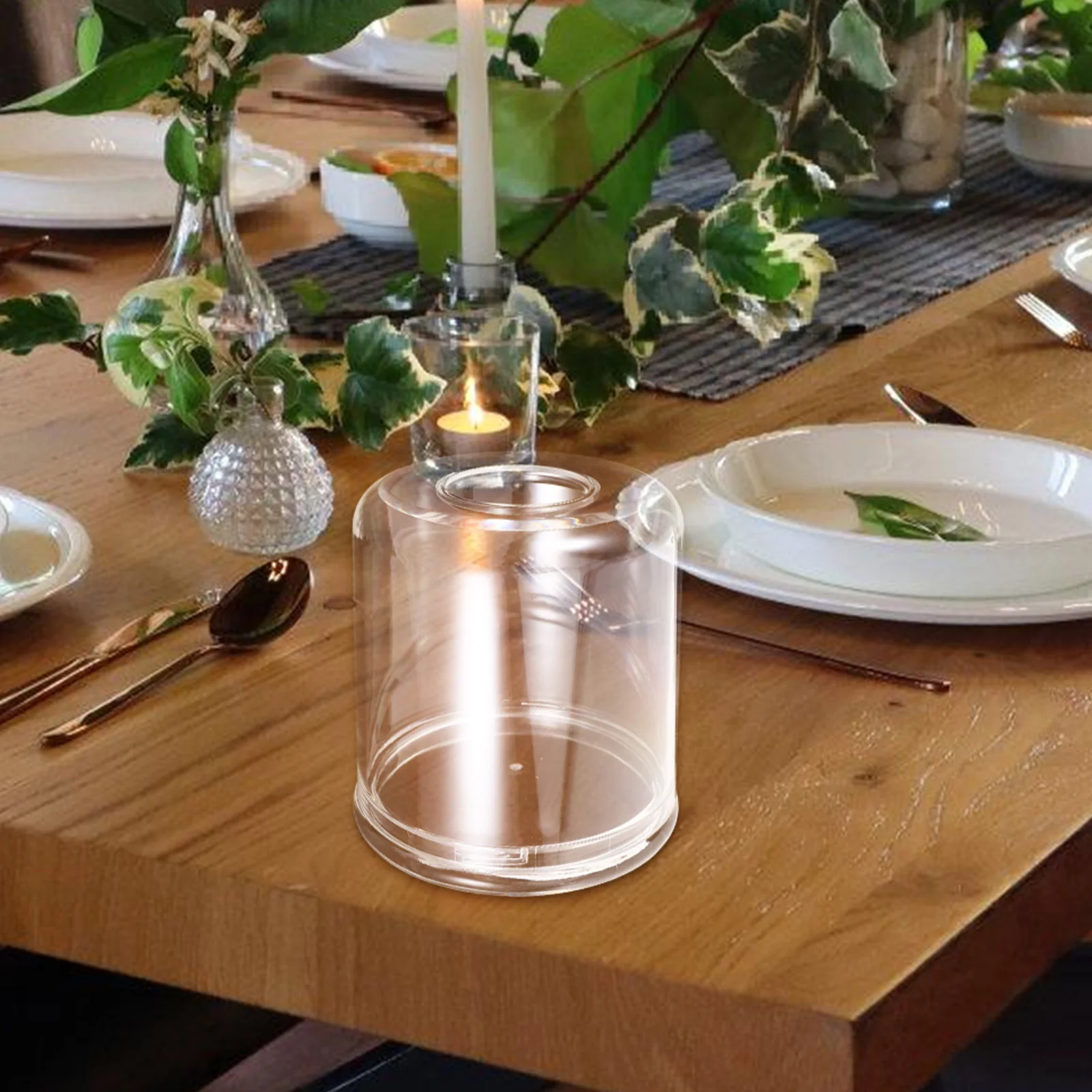 

Stylish Acrylic Round Tissue Box Minimalist Roll Paper Holder for Desk Bathroom Modern Storage Solution Transparent Refill