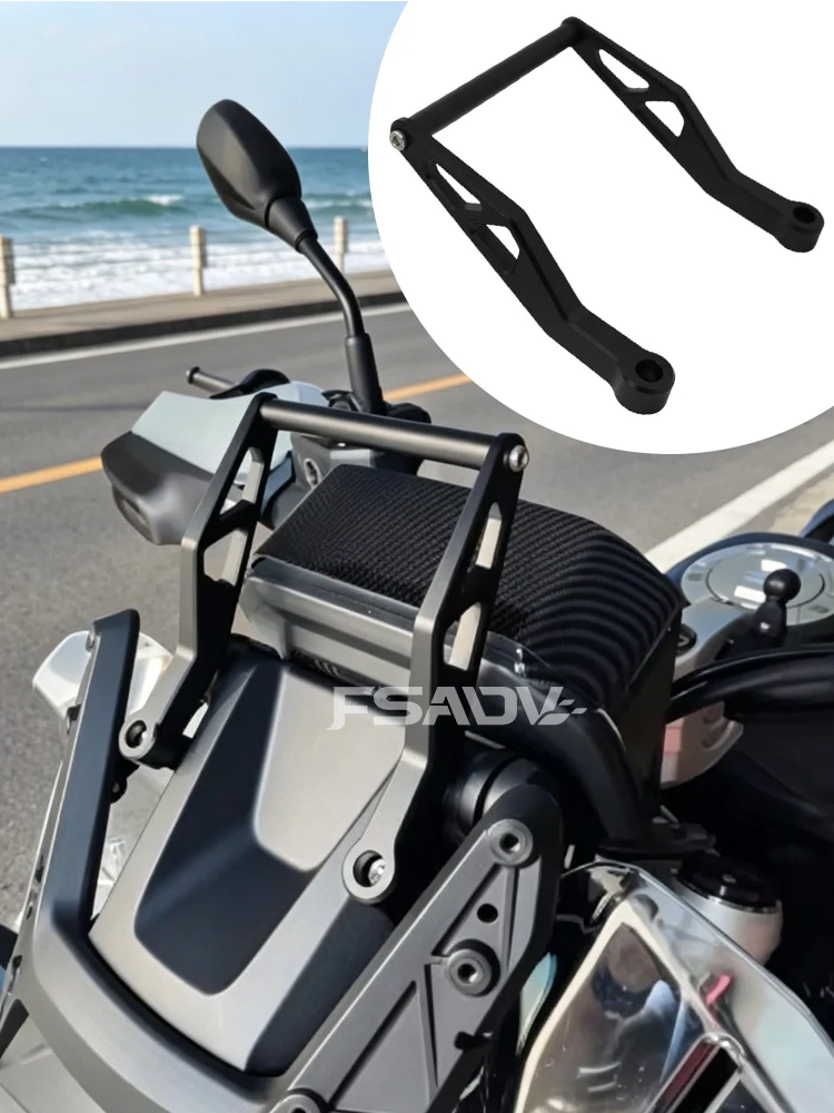Akcesoria motocyklowe do BMW R1300GS, uchwyt na płytę GPS, adapter, mocowanie nawigacji R1300 GS R 1300GS 2023 2024 2025 2026 — 2
