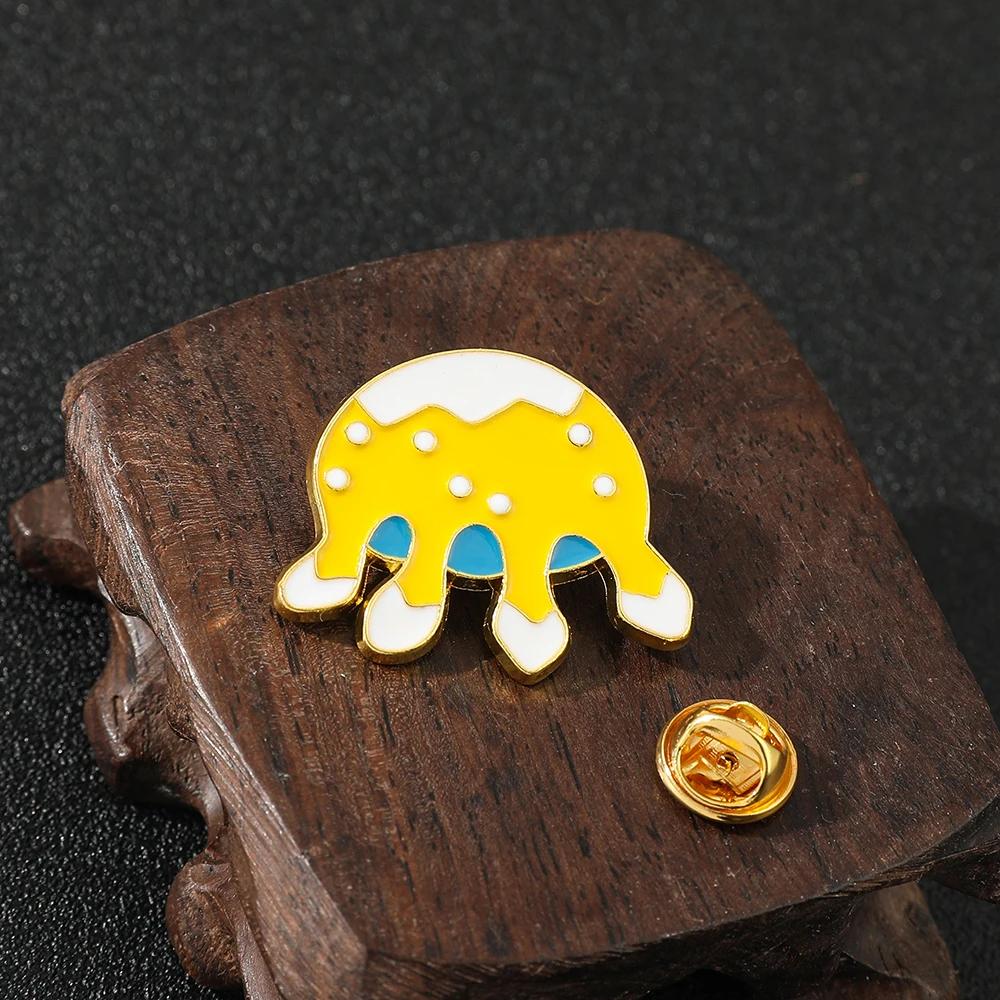 لعبة السماء: الأطفال من الضوء المعادن زر حقنة شرجية بروش Hiratori كاكا عباءة ظهره دليل زي شارة تذكارية تأثيري الهدايا #4