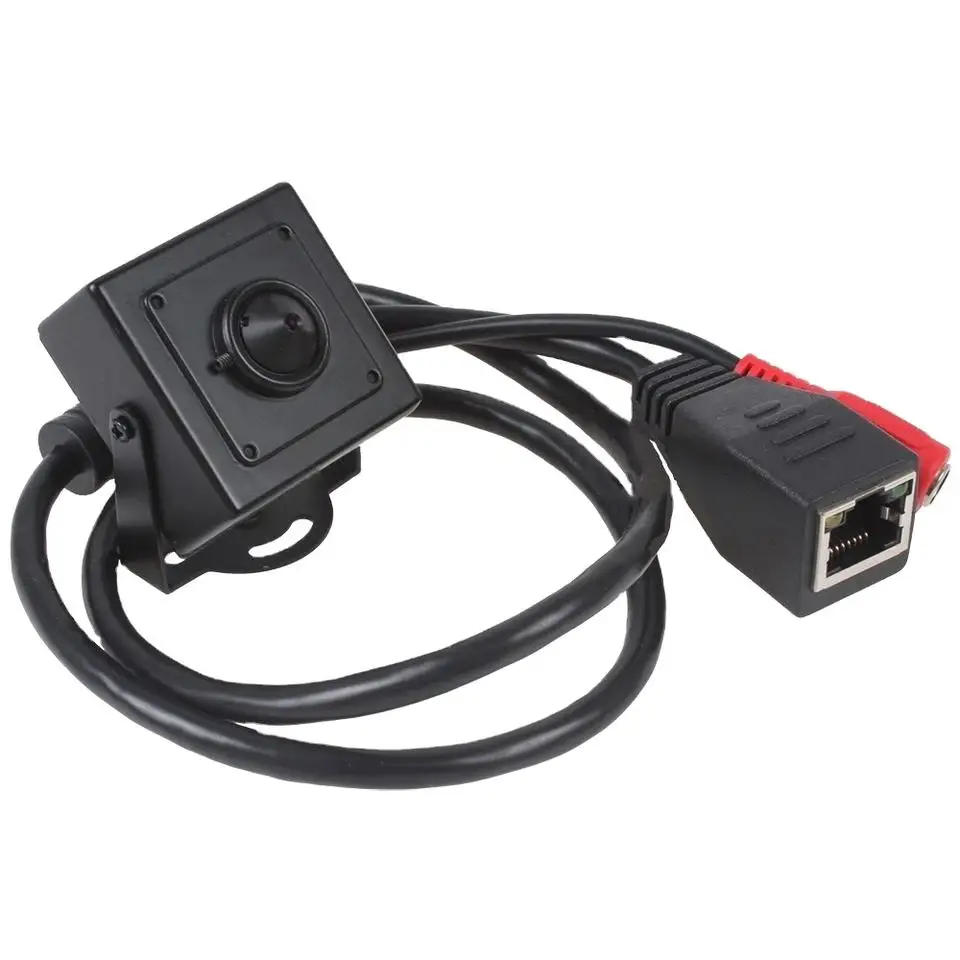 40x40mm small sized 2MP H.264 RJ45 Audio network IP Camera 1920x1080 20fps Low illumination 3.7mm lens 0.001LUX ATM Kiosk