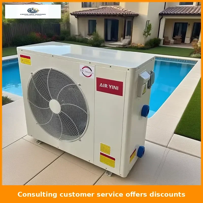 21 kW DC Inverter Swimming Pool Heat Pump with Wi-Fi and Titanium Heat Exchanger Efficient Suitable for Resorts Villas and