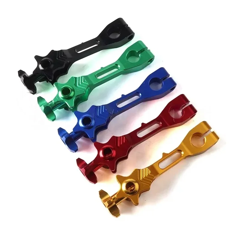 Universal CNC Aluminum Rear Brake Adjuster Rocker Arm Tension Lever for Honda Yamaha Dirt Pit Bike Motorcycle Accessories