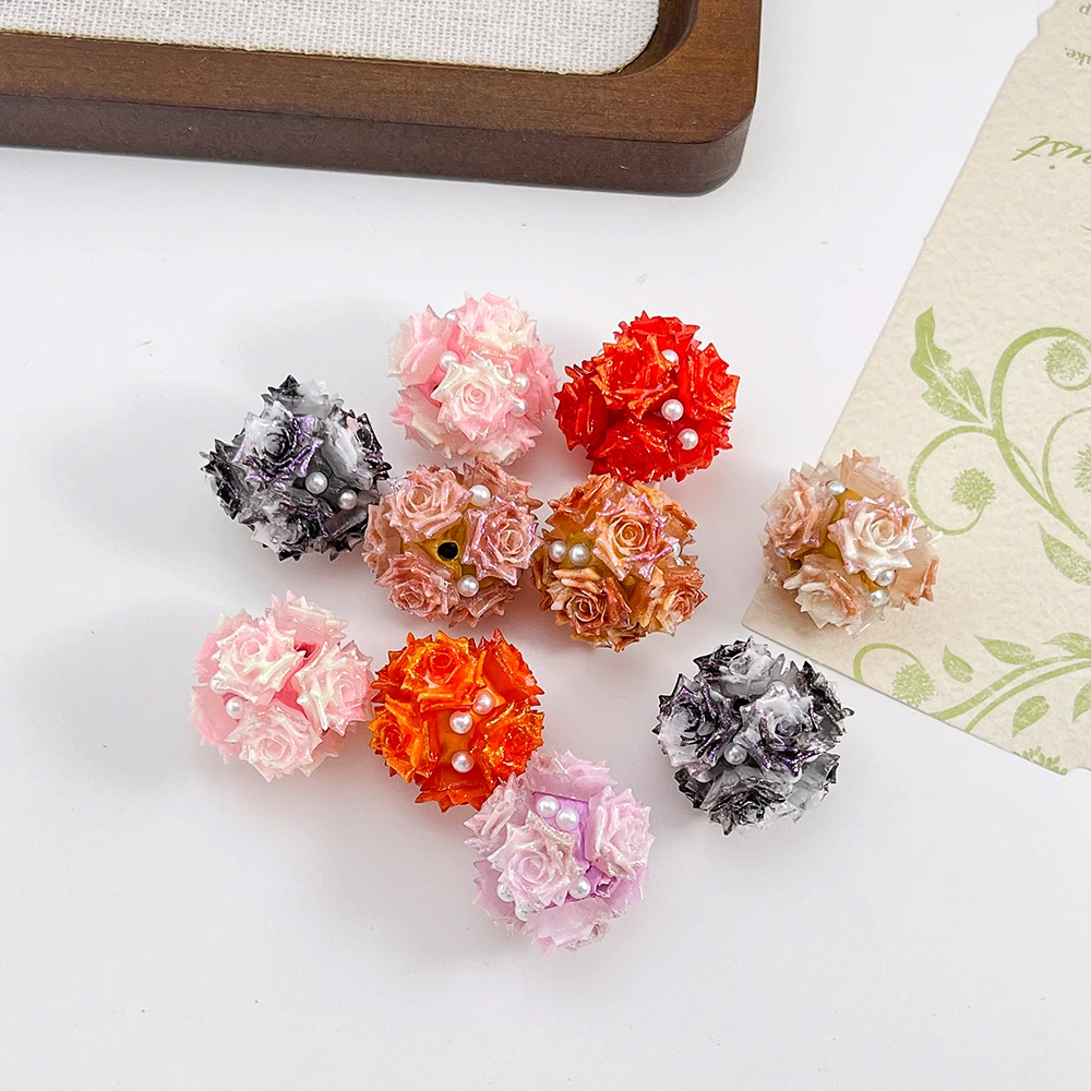 

Сердечный дизайн 22*22 мм 50 шт. ювелирные аксессуары/необычные бусины «сделай сам»/форма цветка/светящийся эффект/ручная работа/бусины из смолы # 19473