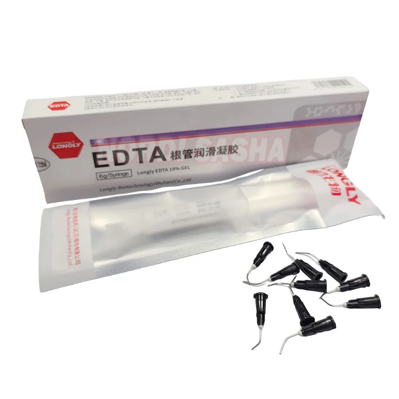 

Стоматологический гель EDTA (6 г) — смазка для увеличения корневых каналов и средство для смыва для эффективной подготовки полостей