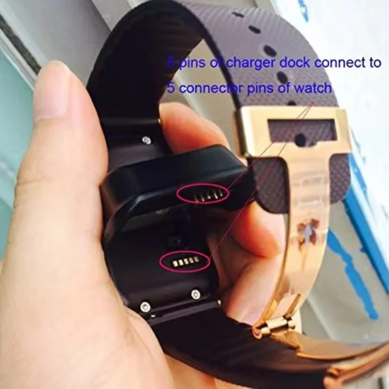 ใหม่แท่นชาร์จStationอะแดปเตอร์สำหรับSamsung Galaxy Gear 2 SM-R380 R380สมาร์ทนาฬิกา