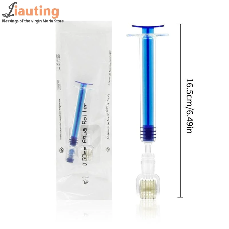 0.25mm Derma Microneedle Roller Beauty Tool For Face Scalp Care Serum Application - view 6