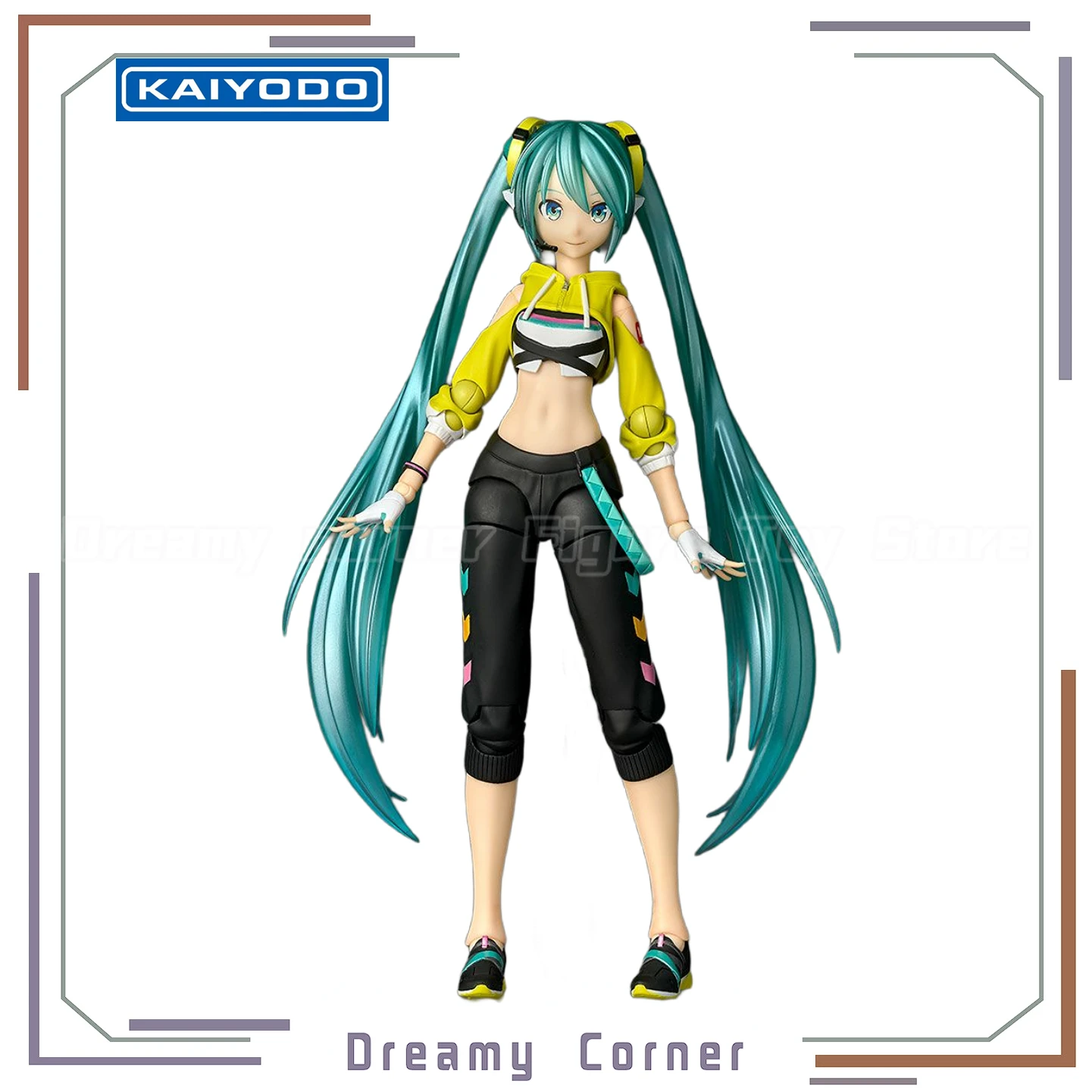 

【In Stock】KAIYODO Revoltech AMAZING YAMAGUCHI Piapro Characters Hatsune Miku Fit Boxing Ver Action Figure Toy Gift Model