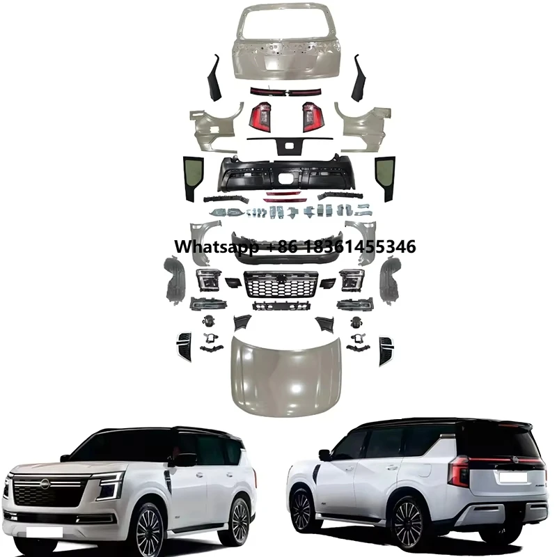 For Patrol 2012-2021 Y62 Upgrade To Y Facelift Plastic Bodykit New Arrived 2025 Y63 Body Kit
