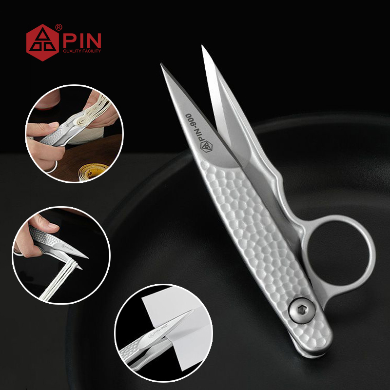  PIN High-grade Embroidery Scissors Clothing designer DIY Sewing Supplies, Super Sharp Stainless Steel Yarn Cutters Scissors